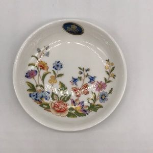 Aynsley Cottage Garden Trinket Dish Fine English bone China